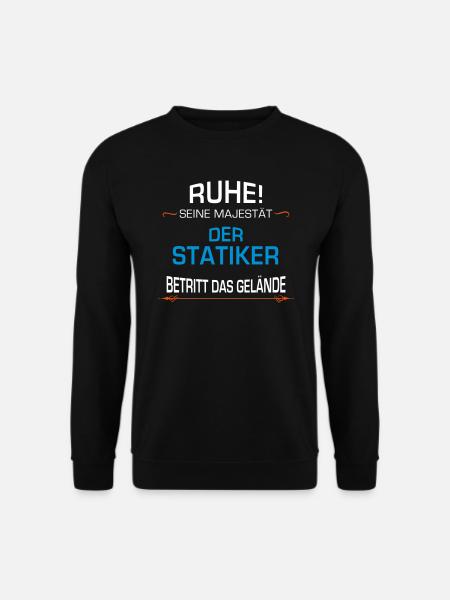 Statiker Beruf - Unisex Pullover - Schwarz