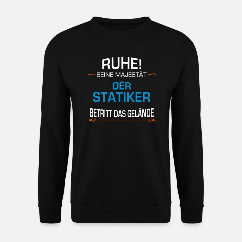 Statiker Beruf - Unisex Pullover - Schwarz