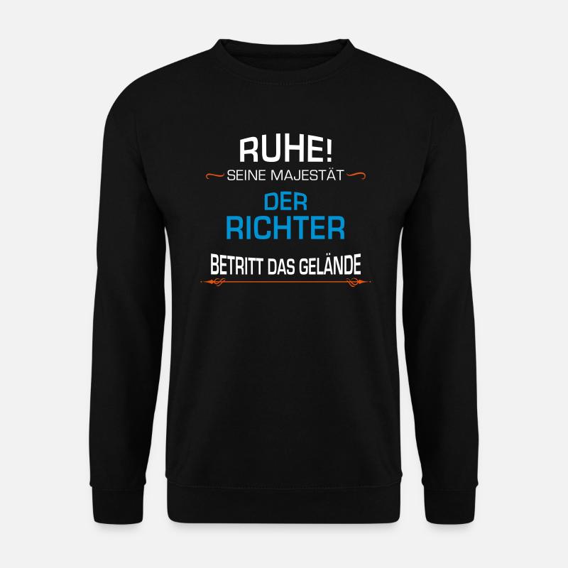 Richter Beruf - Unisex Pullover - Schwarz