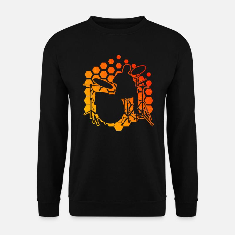 Drummer Percussionist Drummer - Unisex Sweatshirt - black