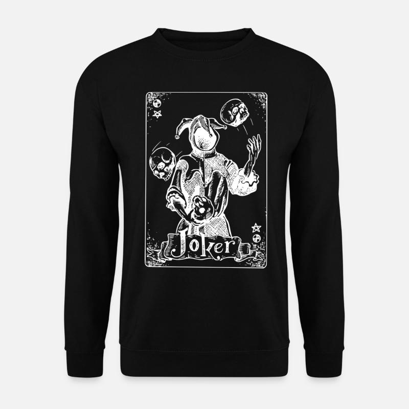 Joker - Unisex Pullover - Schwarz