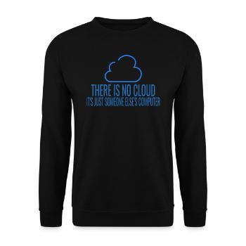 Informatiker Spruch Humor Sarkasmus Informatik - Unisex Pullover - Schwarz - Vorne - Alina (178cm) & Michal (187cm)