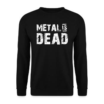 Musique Metal concert metalleux - Sweat-shirt Unisexe - noir - Devant - Alina (178cm) & Michal (187cm)
