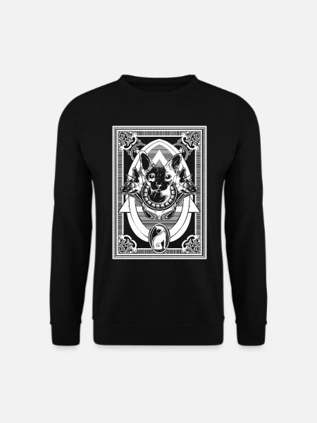 Sphynx - Unisex Pullover - Schwarz