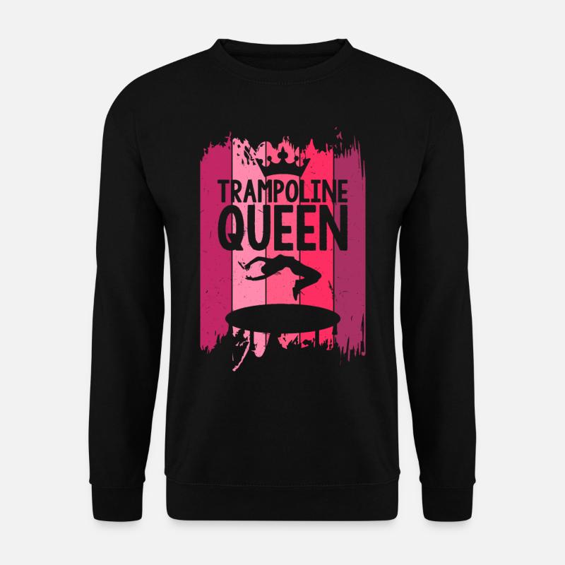 Trampoline Queen - Unisex Pullover - Schwarz