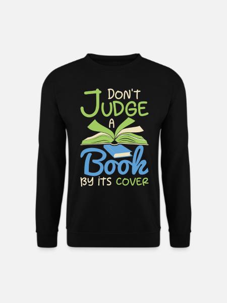 Buch Bücher Bibliothek Literatur Lesen Read Books - Unisex Pullover - Schwarz