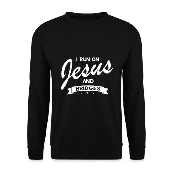 Laboratoire dentaire et technologie dentaire pour cliniques dentaires - Sweat-shirt Unisexe - noir - Devant - Alina (178cm) & Michal (187cm)