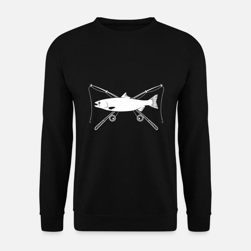 angling - Unisex Sweatshirt - black