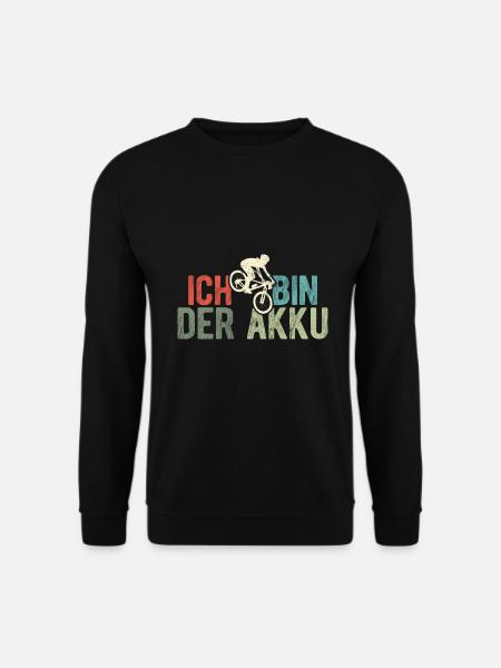 Fahrrad Bike - Unisex Pullover - Schwarz