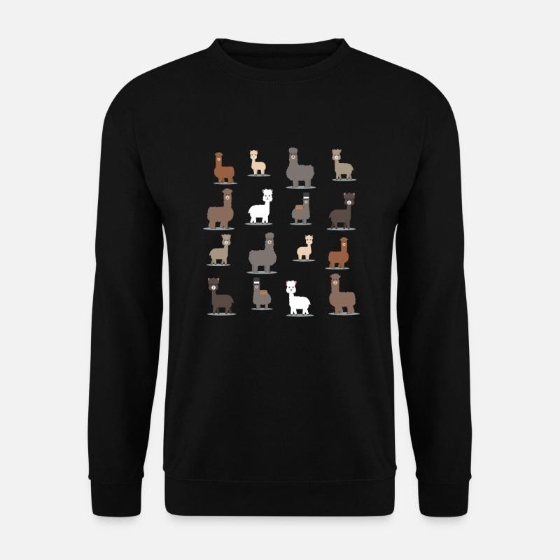 alpaca - Unisex Sweatshirt - black