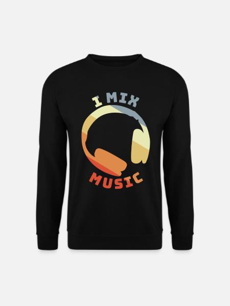 DJ Zitat - Unisex Pullover - Schwarz