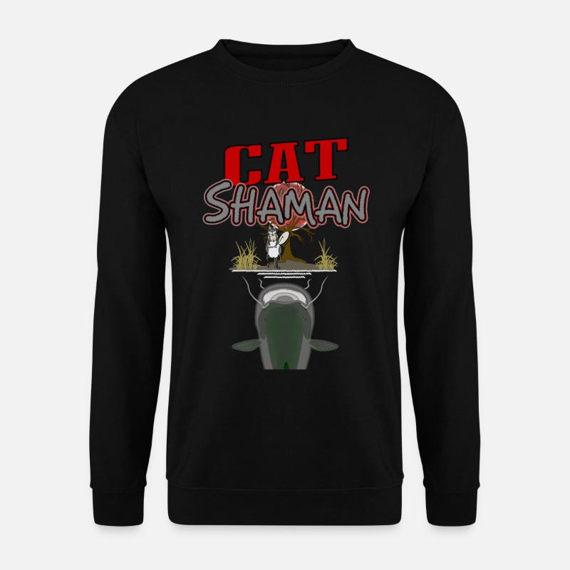 Catfish Shaman - Unisex Sweatshirt - black