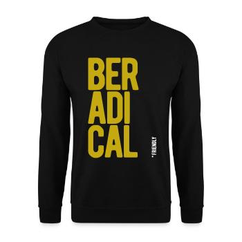 ThinkBick 94 - Unisex Pullover - Schwarz - Vorne - Alina (178cm) & Michal (187cm)