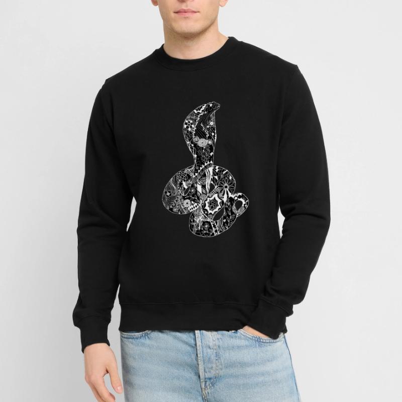 Patchwork Cobra Unisex Pullover