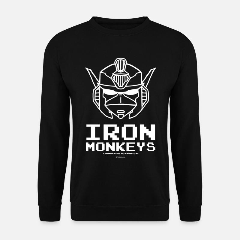 IRON MONKEYS ROBO MONKEY - Unisex Pullover - Schwarz