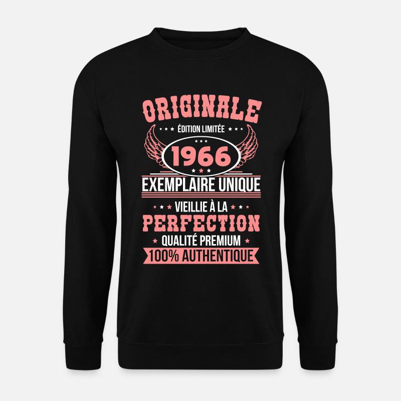 1966 – Unique example – Premium quality - Unisex Sweatshirt - black