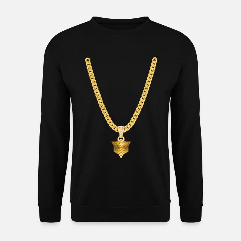 Rapperkette_Unus - Sweat-shirt Unisexe - noir