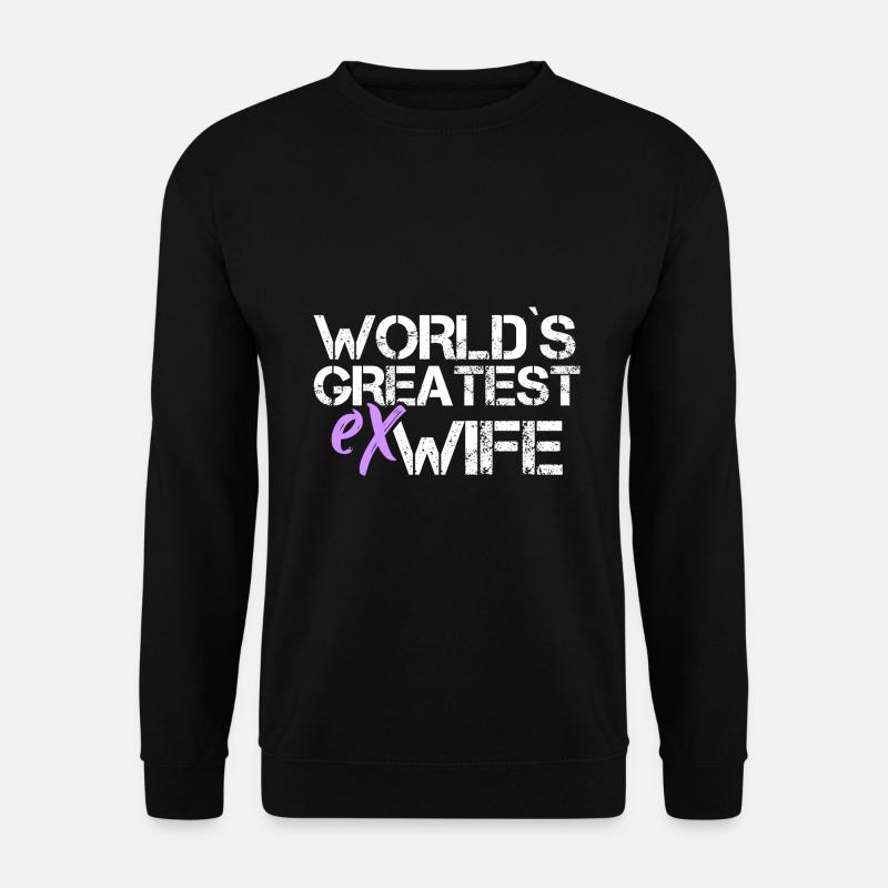 Scheidung Trennung Geschieden Scheidungsparty - Unisex Pullover - Schwarz