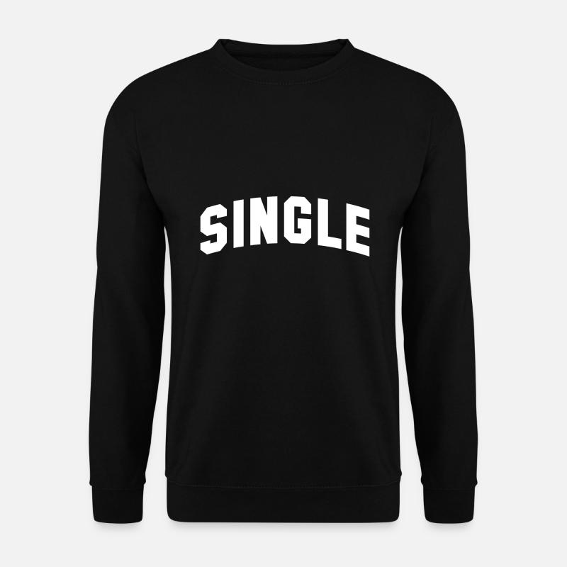 Single - Unisex Sweatshirt - black