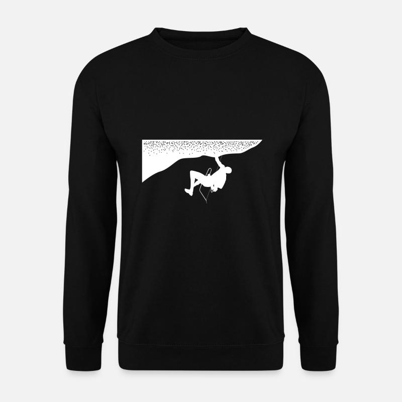 Klettern - Unisex Pullover - Schwarz
