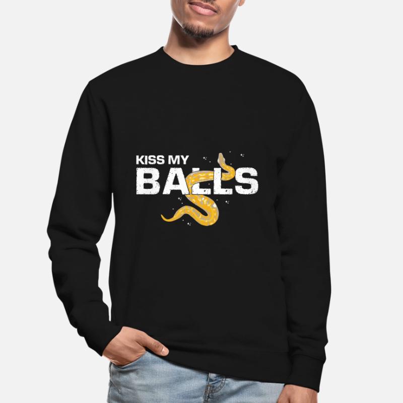 King python design for snake lovers Unisex Sweatshirt