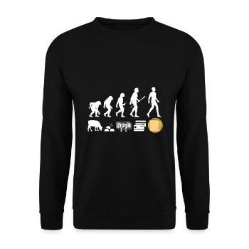 Food Makers Grill BBQ Sandwich Grill Maître - Sweat-shirt Unisexe - noir - Devant - Alina (178cm) & Michal (187cm)