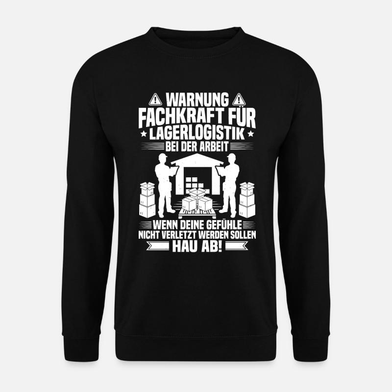 Fachkraft für Lagerlogistik Lagerlogistiker Lager - Unisex Pullover - Schwarz