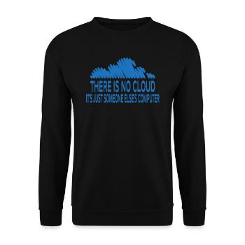 Computer Scientist Humor Saying Sarcasm Computer Science PC - Unisex Sweatshirt - black - Front - Alina (178cm) & Michal (187cm)