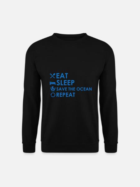 Biologiste marin Océan - Sweat-shirt Unisexe - noir