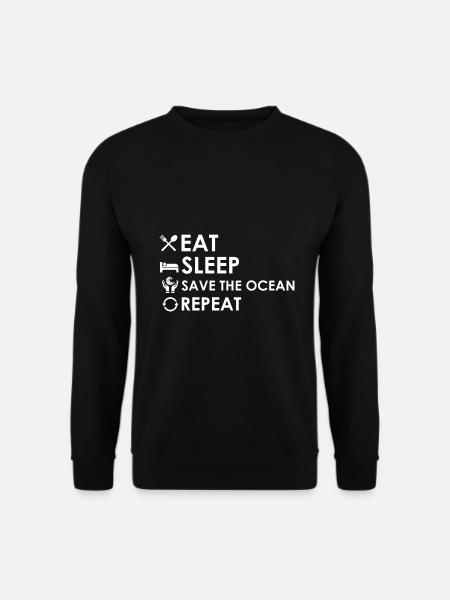 Biologiste marin Océan - Sweat-shirt Unisexe - noir