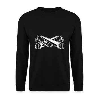Schreiner - Unisex Pullover - Schwarz - Vorne - Alina (178cm) & Michal (187cm)
