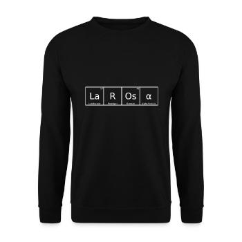 Larosa Surname First Name Chemistry Periodic Table Elements - Unisex Sweatshirt - black - Front - Alina (178cm) & Michal (187cm)