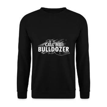Conception de démolition de maisons et rénovation de maisons - Sweat-shirt Unisexe - noir - Devant - Alina (178cm) & Michal (187cm)