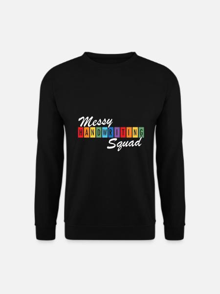 Dyslexia awareness and dyslexia teachers - Unisex Sweatshirt - black