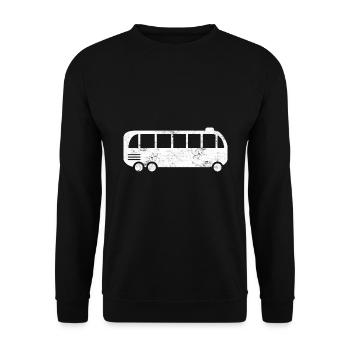 Reise Urlaub Reisen - Unisex Pullover - Schwarz - Vorne - Alina (178cm) & Michal (187cm)