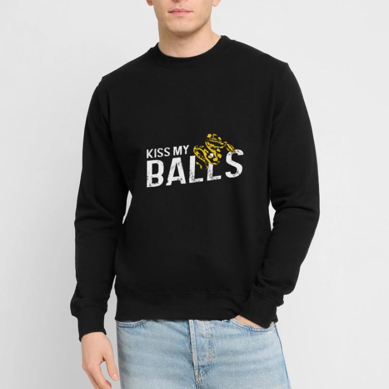 King python design for snake lovers Unisex Sweatshirt