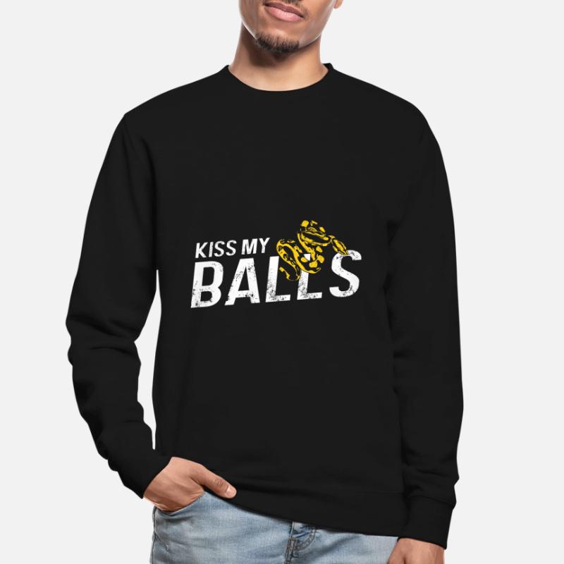 King python design for snake lovers Unisex Sweatshirt