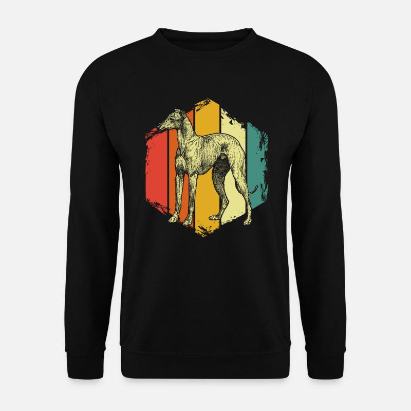 Windhund - Unisex Pullover - Schwarz