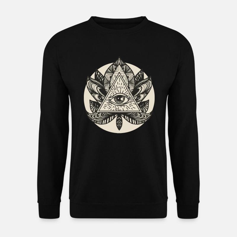 All Seeing Eye Design - Unisex Sweatshirt - black