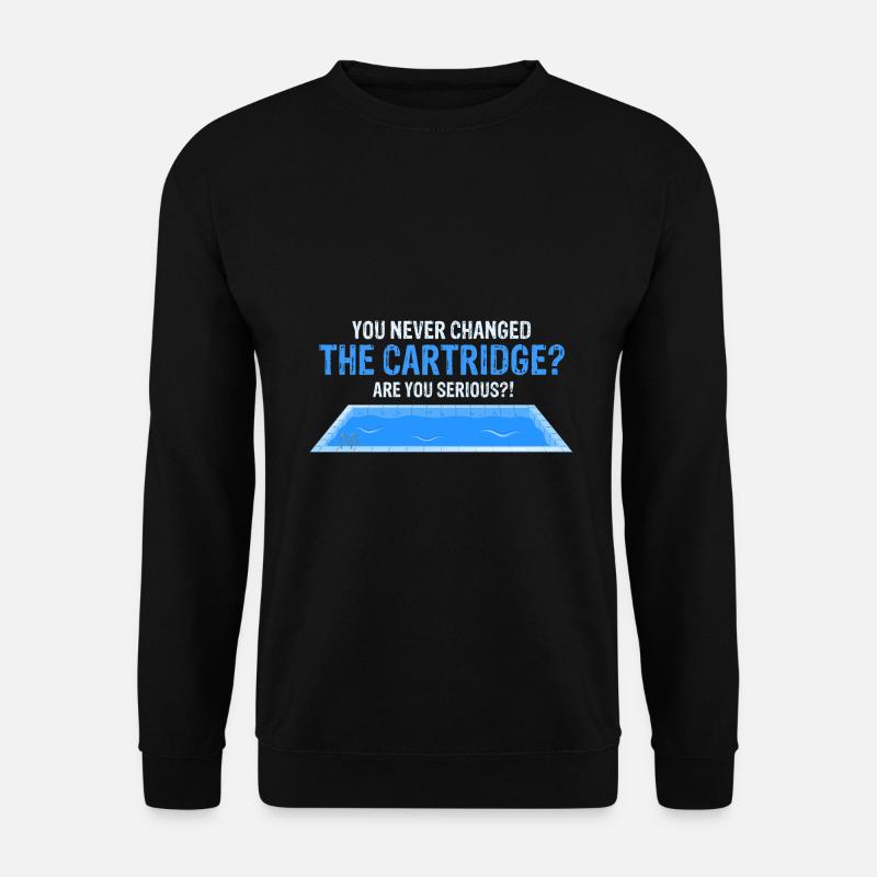 Bademeister Designs für Pooltechniker - Unisex Pullover - Schwarz