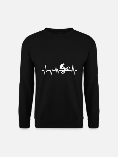 Cycling Bike Bicycle - Unisex Sweatshirt - black