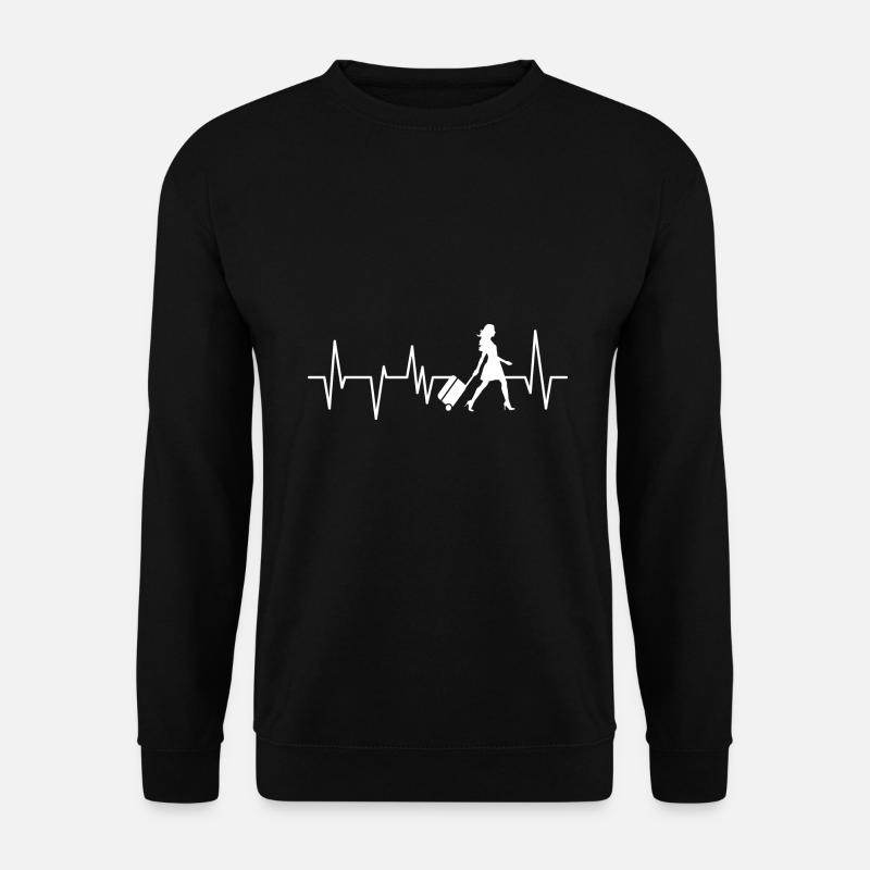 Reise Urlaub Reisen - Unisex Pullover - Schwarz
