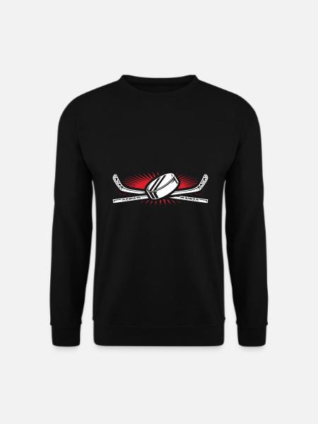 Eishockey - Unisex Pullover - Schwarz