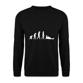 Chat Chat Chat - Sweat-shirt Unisexe - noir - Devant - Alina (178cm) & Michal (187cm)