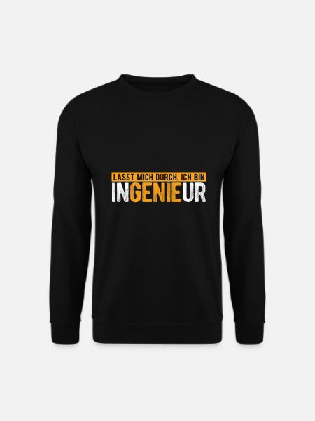 Ingenieur Maschinenbau Student - Unisex Pullover - Schwarz