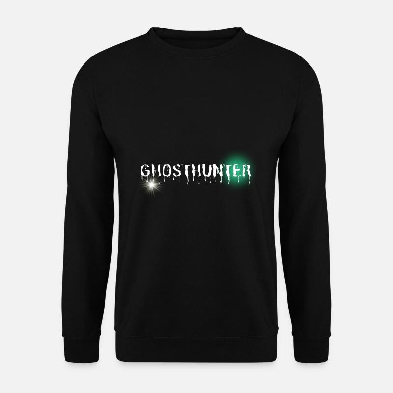 ghost hunter halloween geist spruch geschenk idee - Unisex Pullover - Schwarz