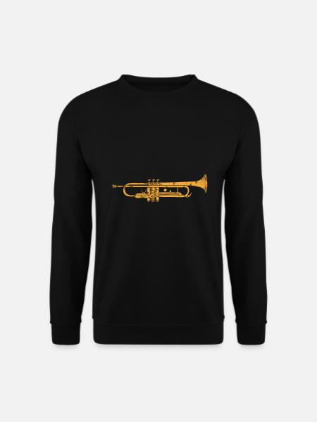 Trumpet - Unisex Sweatshirt - black