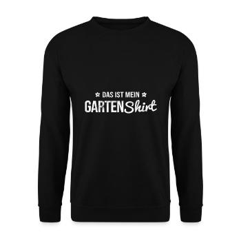 Garten Hobbygärtner - Unisex Pullover - Schwarz - Vorne - Alina (178cm) & Michal (187cm)