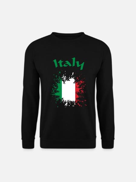 Italy Italy italy - Unisex Sweatshirt - black