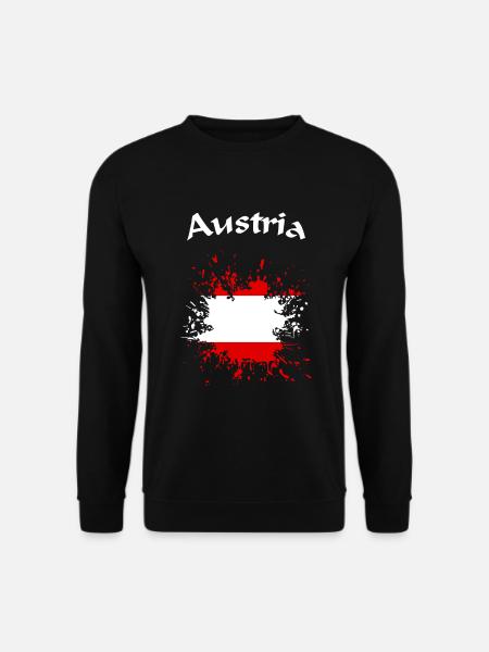 Austria Österreich - Unisex Pullover - Schwarz